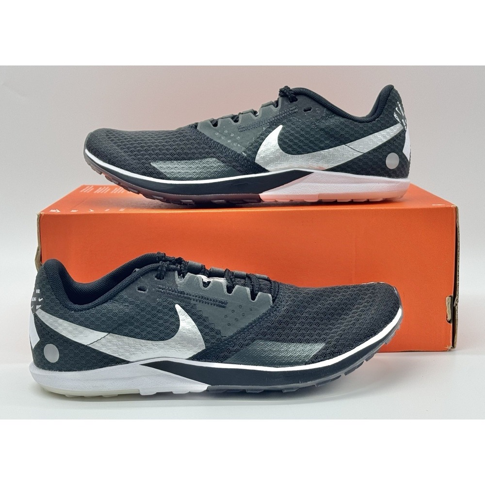 Nike Zoom Rival 6 Black Matellic Silver‎ Size 6 DX7999 001